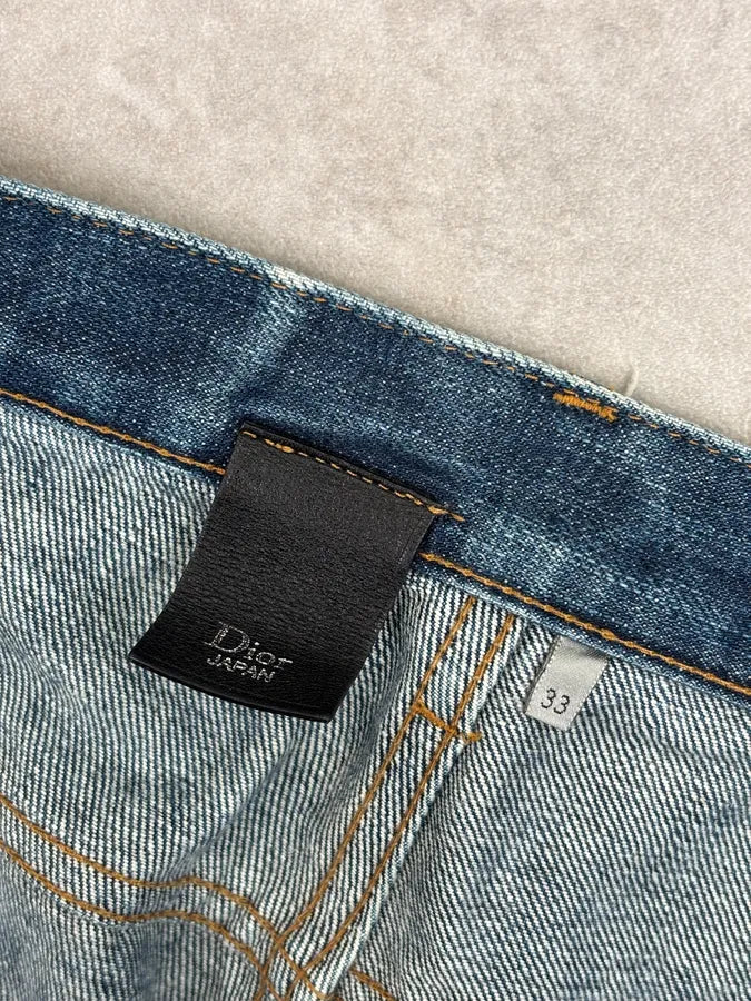 2000s Dior Blue Denim Jeans by Hedi Slimane xnytBaO 10