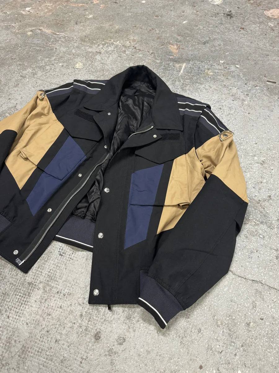 Dior Bomber Avant-Garde Jacket with Detachable Sleeves by Kris Van Assche (M) 12