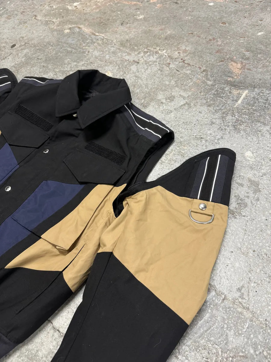 Dior Bomber Avant-Garde Jacket with Detachable Sleeves by Kris Van Assche (M) 5