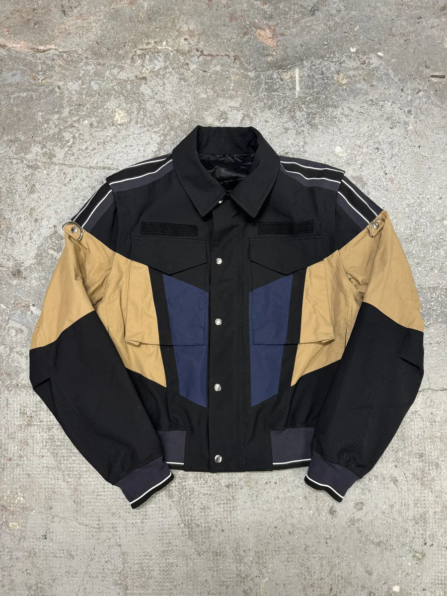 Dior Bomber Avant-Garde Jacket with Detachable Sleeves by Kris Van Assche (M) 8