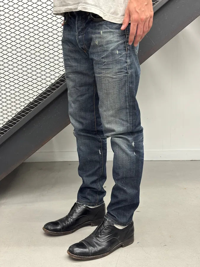 2000s Dior Dark Blue Denim Wash Jeans by Hedi Slimane SiyBKsU 2