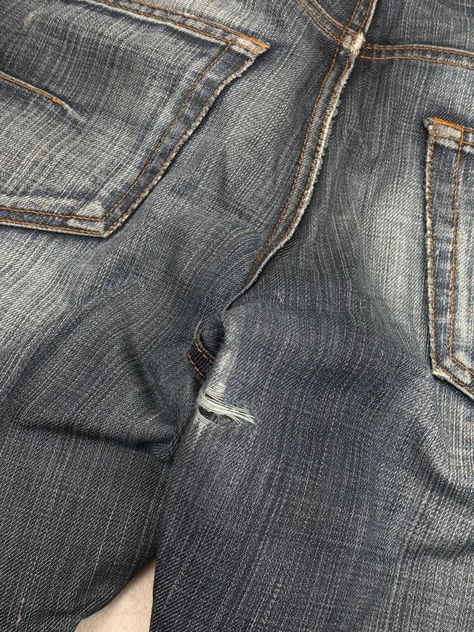2000s Dior Dark Blue Denim Wash Jeans by Hedi Slimane SiyBKsU 11