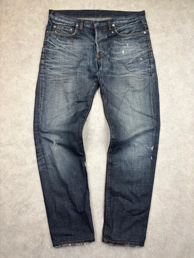 2000s Dior Dark Blue Denim Wash Jeans by Hedi Slimane SiyBKsU 0