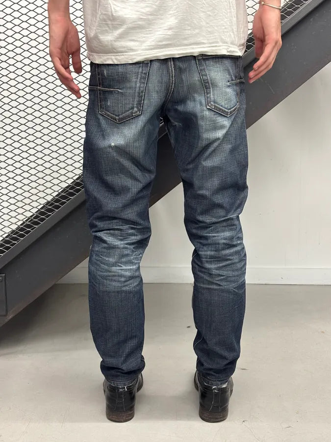 2000s Dior Dark Blue Denim Wash Jeans by Hedi Slimane SiyBKsU 3