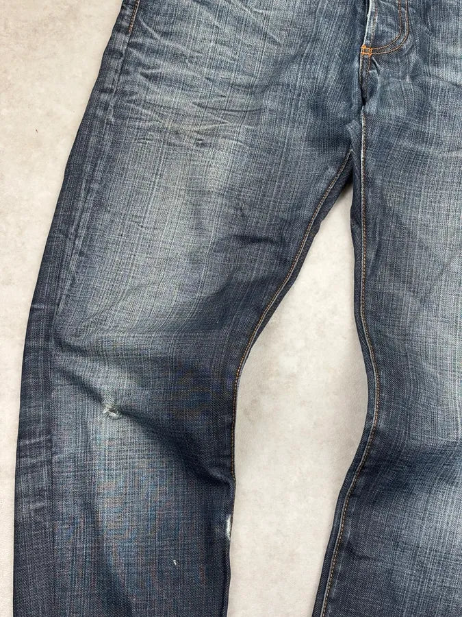 2000s Dior Dark Blue Denim Wash Jeans by Hedi Slimane SiyBKsU 9