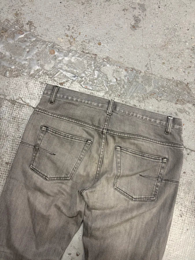 2010s Dior Grey Denim Slim Jeans by Kris Van Assche eVkCYdb 6