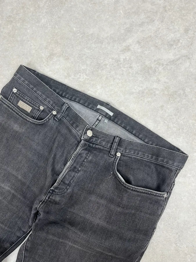Dior Dark Grey Slim Denim Jeans  Qhneiqg 4