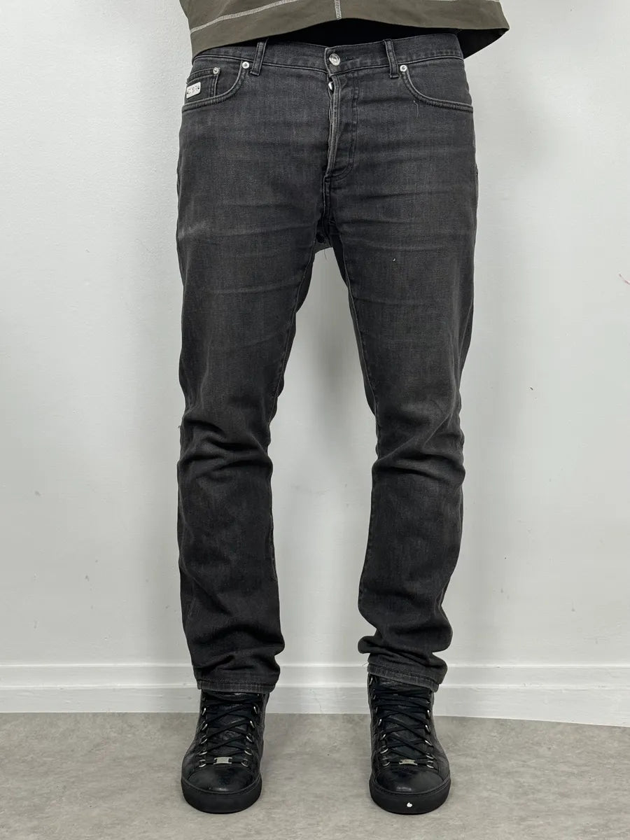 Dior Dark Grey Slim Denim Jeans  Qhneiqg 1