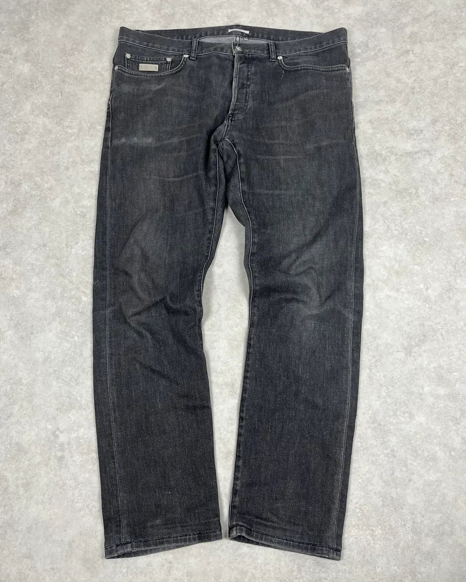 Dior Dark Grey Slim Denim Jeans  Qhneiqg 0