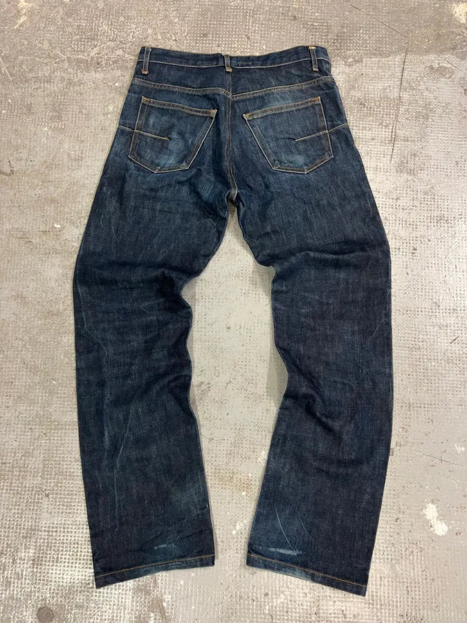 Dior Hedi Slimane Washed Denim Jeans (S) 3