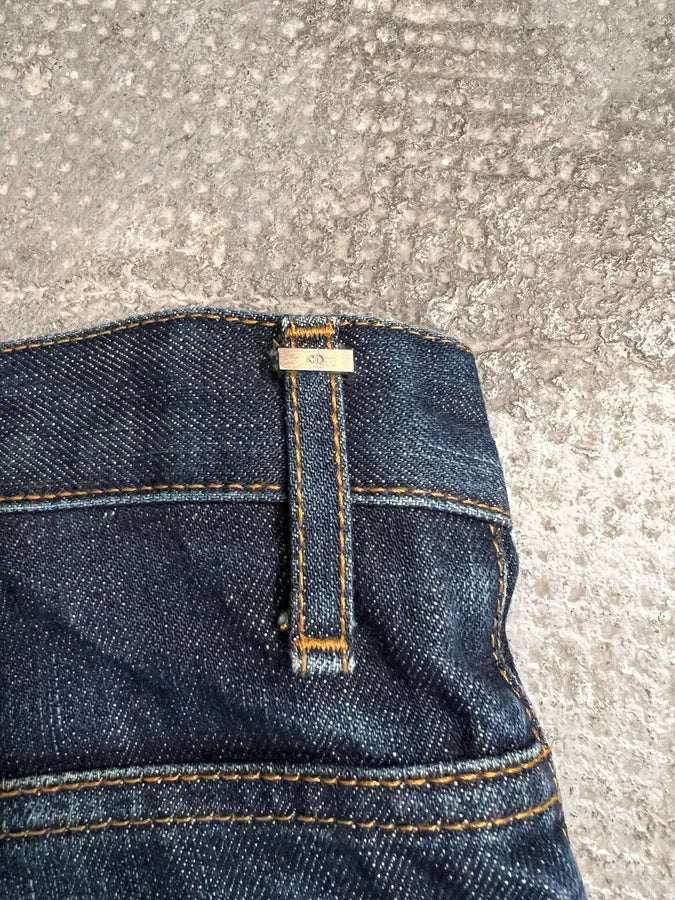 Dior Hedi Slimane Washed Denim Jeans (S) 4