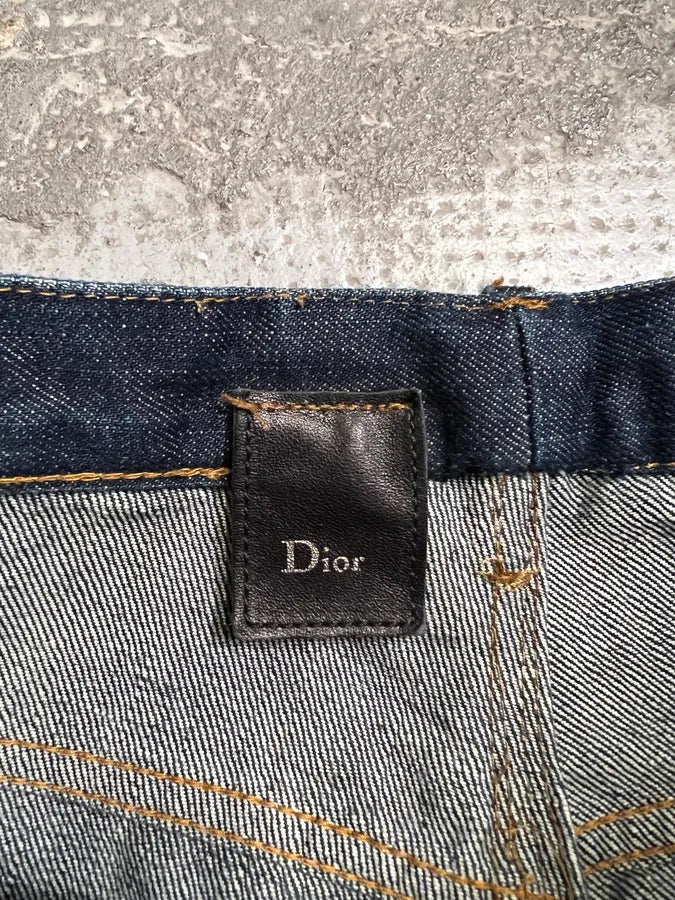 Dior Hedi Slimane Washed Denim Jeans (S) 5