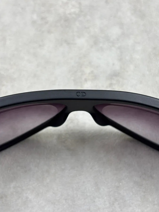 Dior Homme Black Acetate Aviator Sunglasses prNmdYE 6