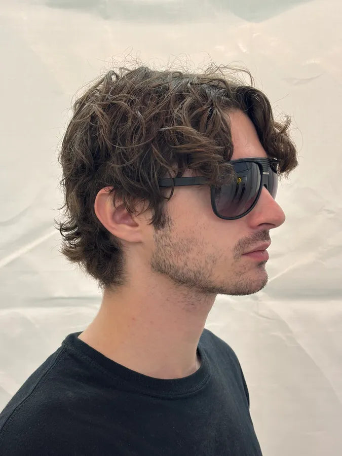 Dior Homme Black Acetate Aviator Sunglasses prNmdYE 2