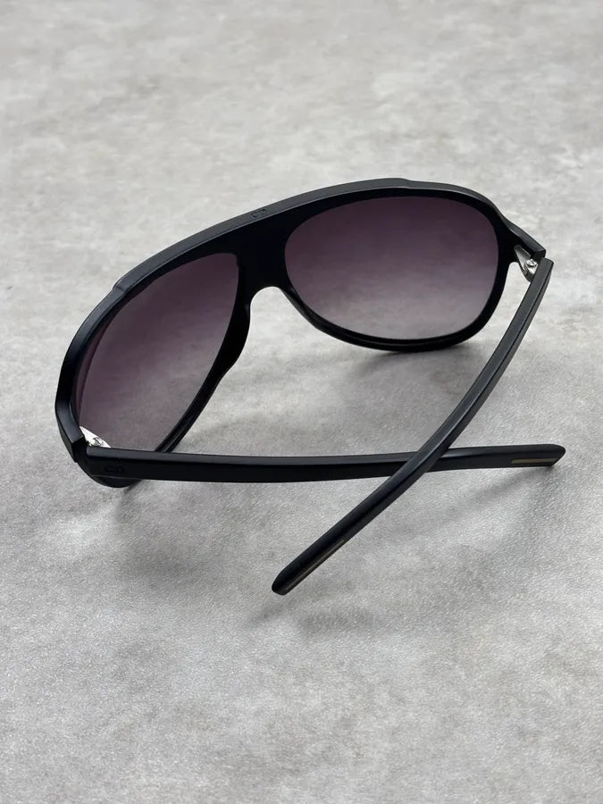 Dior Homme Black Acetate Aviator Sunglasses prNmdYE 11