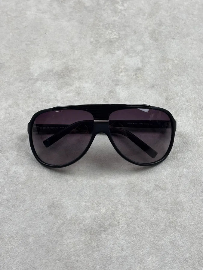Dior Homme Black Acetate Aviator Sunglasses prNmdYE 4