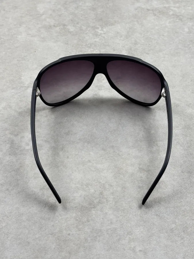 Dior Homme Black Acetate Aviator Sunglasses prNmdYE 5