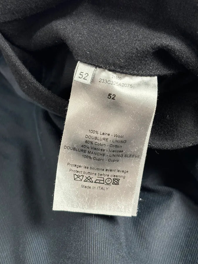 2010s Dior Homme Black Wool Toggle Duffle Coat by Kris Van Assche dKfRLfB 9