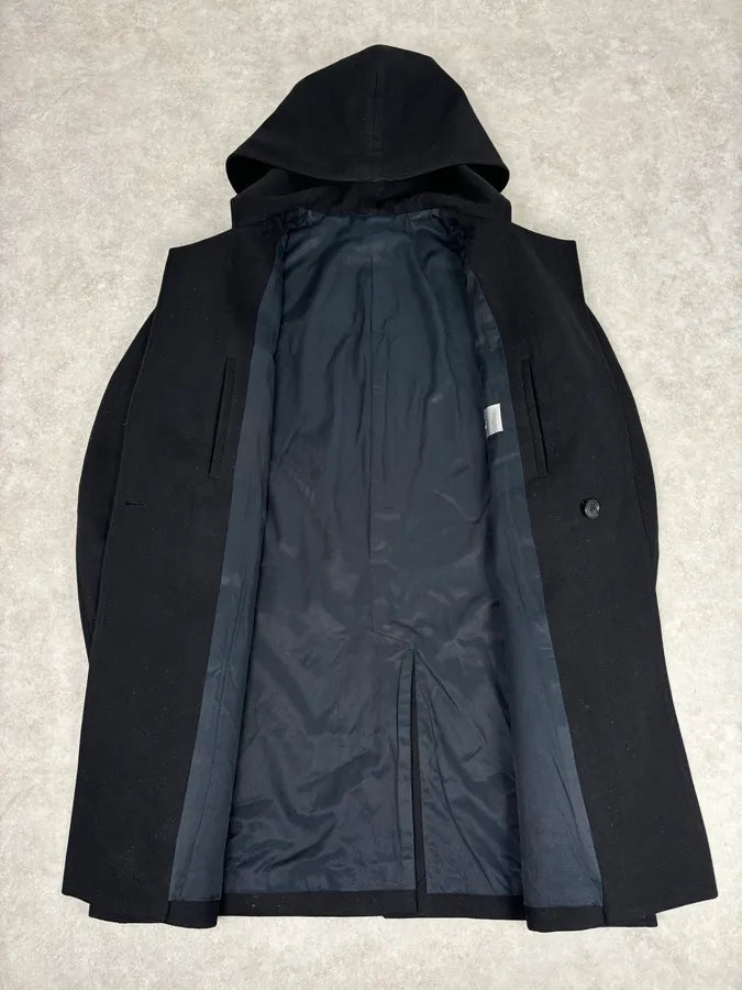 2010s Dior Homme Black Wool Toggle Duffle Coat by Kris Van Assche dKfRLfB 6