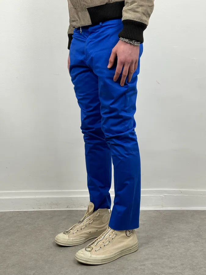 Dior Homme Blue Classy Tailored Pants by Kris Van Assche kxTcDFC 2