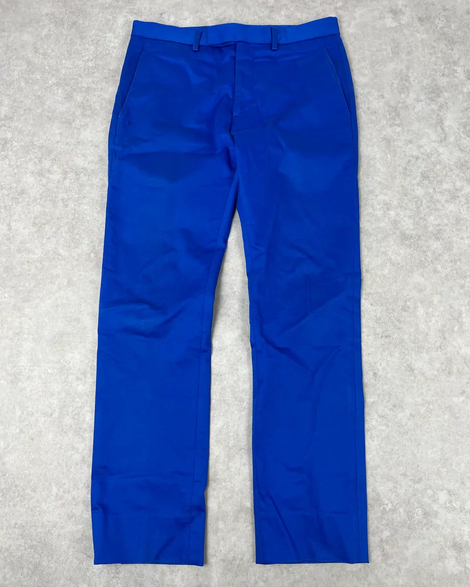 Dior Homme Blue Classy Tailored Pants by Kris Van Assche kxTcDFC 0