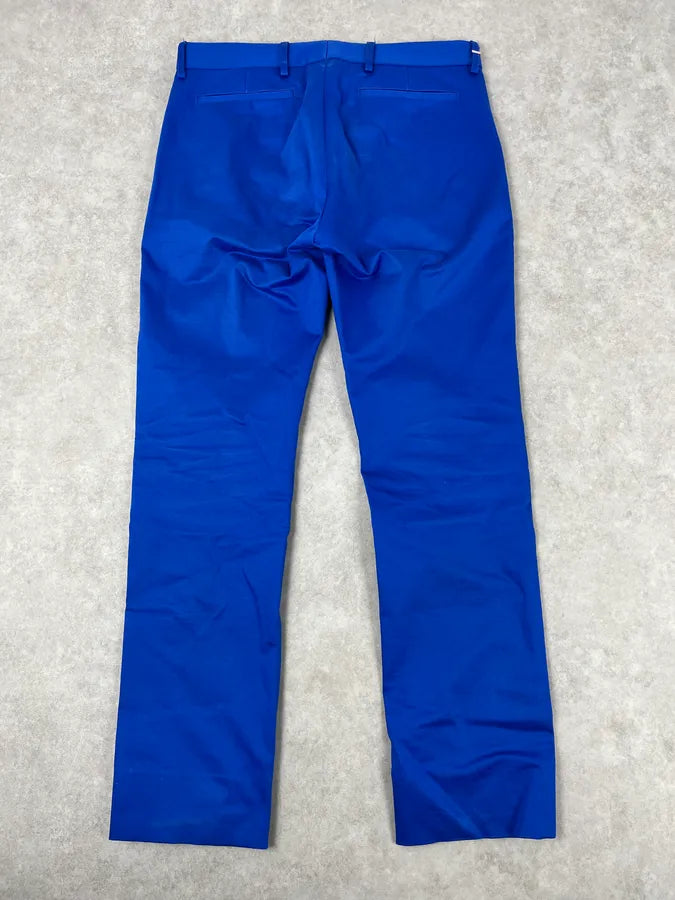 Dior Homme Blue Classy Tailored Pants by Kris Van Assche kxTcDFC 6