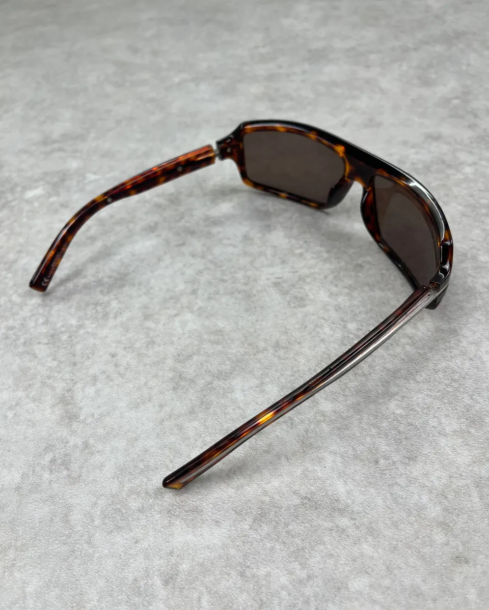 Dior Homme Brown Metal Tie Sunglasses uxmoZld 6