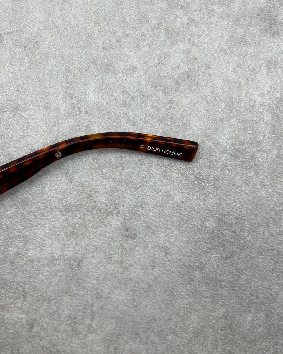 Dior Homme Brown Metal Tie Sunglasses uxmoZld 7