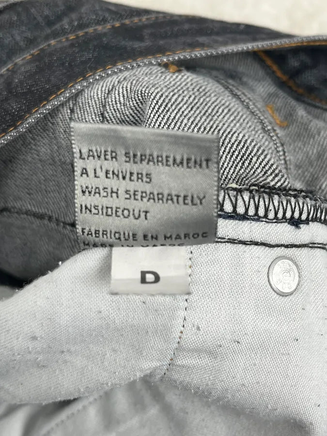 2000s Dior Navy Faded Straight Denim Jeans MEPraXA 12
