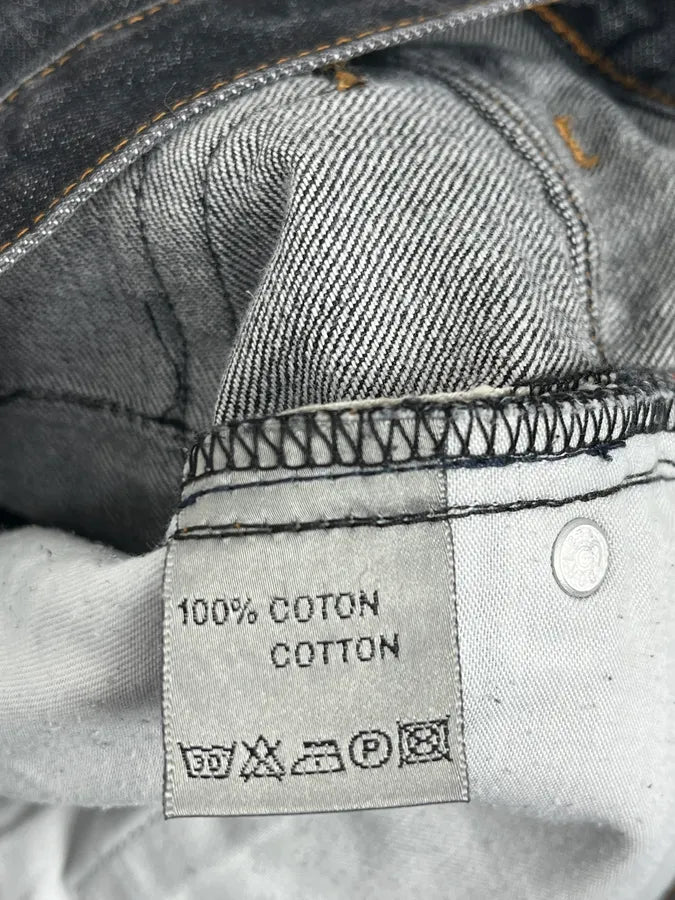 2000s Dior Navy Faded Straight Denim Jeans MEPraXA 10