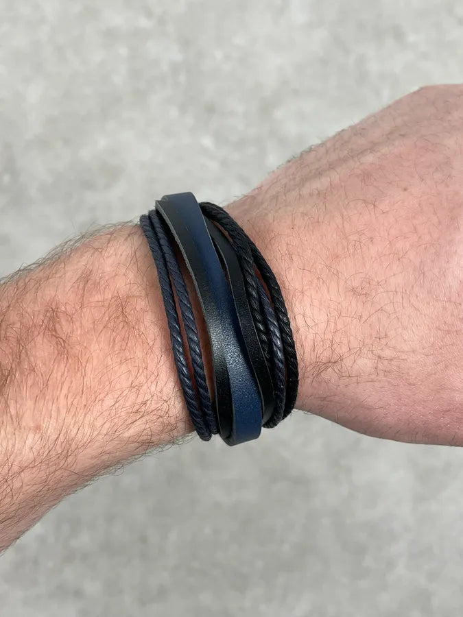 Dior Multi Laced Navy Bracelet vPvPMvr 2