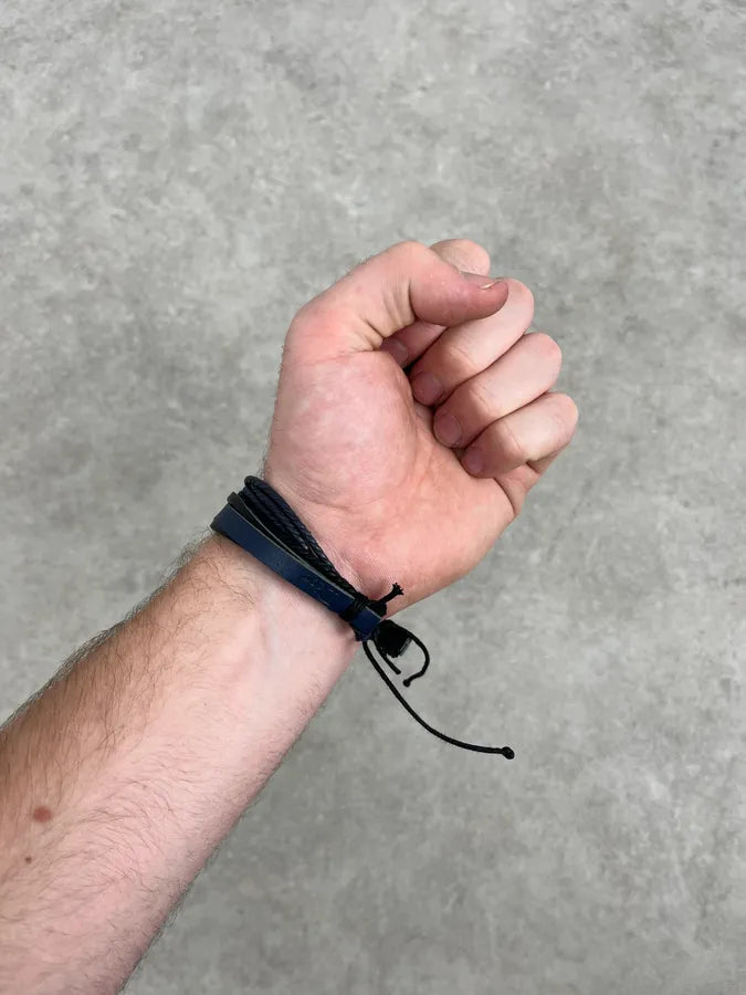 Dior Multi Laced Navy Bracelet vPvPMvr 1