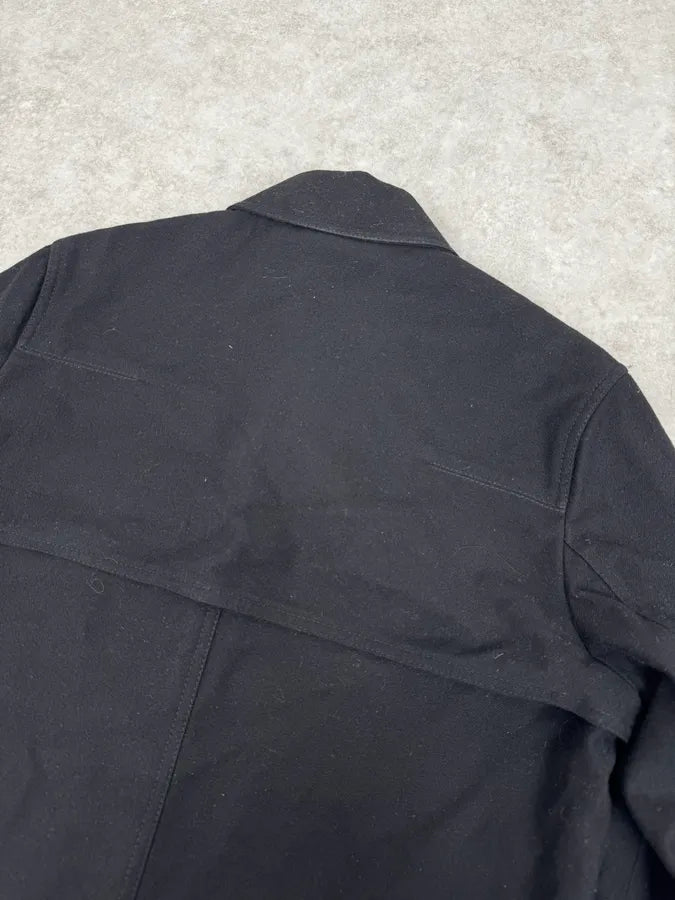 Dior Black Buttoned Wool Caban Jacket hgpcugj 6