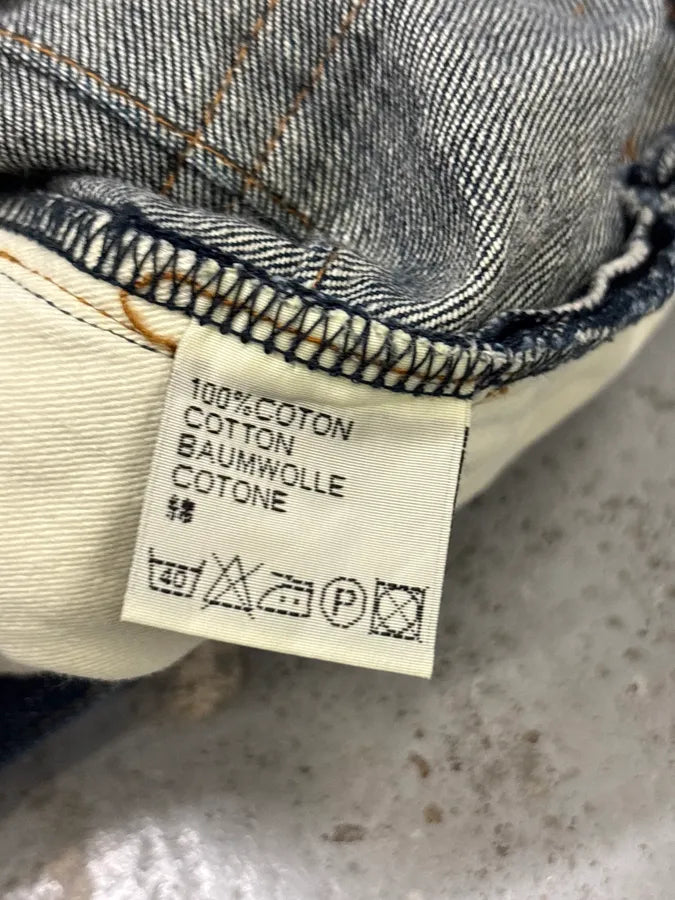 2010s Dior Navy Denim Straight Leg Jeans NwCNemx 9