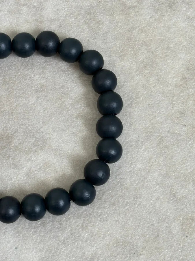 Dior Parfum Black Beaded Bracelet cDMfgIl 4