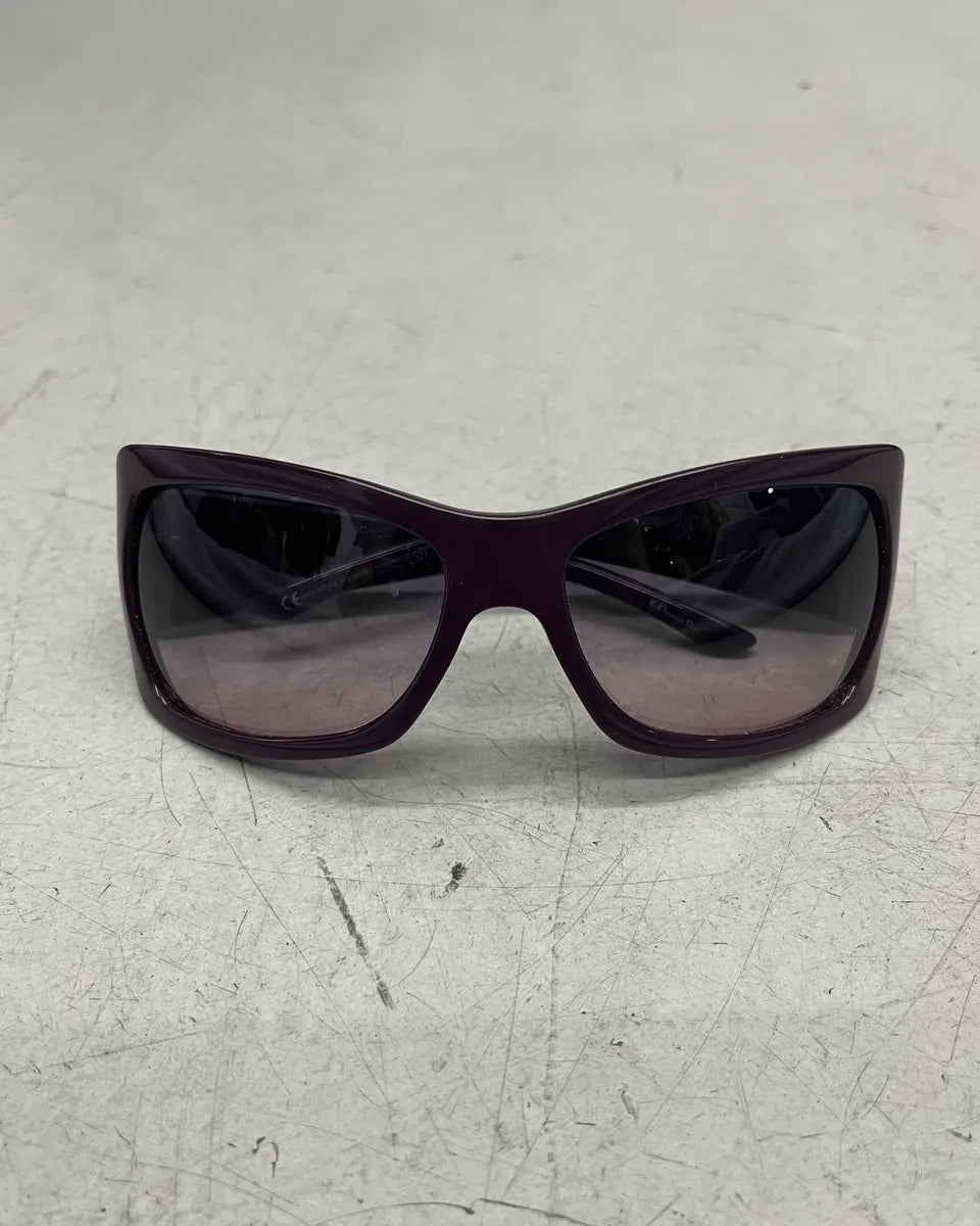 2000s Christian Dior Purple Sunglasses iIjhJPX 2