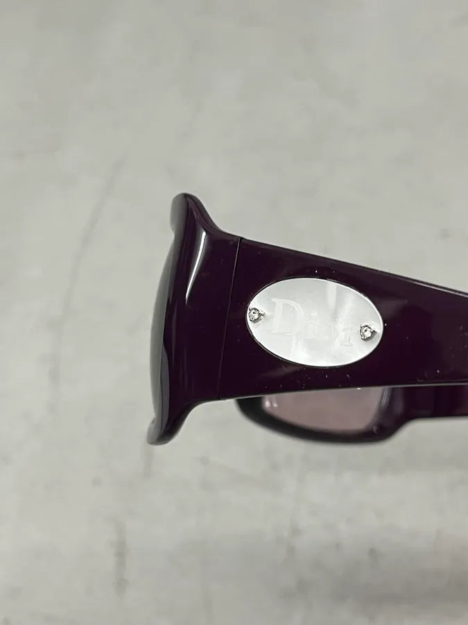 2000s Christian Dior Purple Sunglasses iIjhJPX 10