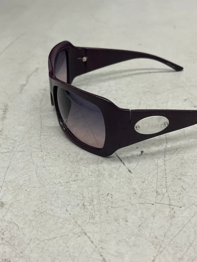 2000s Christian Dior Purple Sunglasses iIjhJPX 6