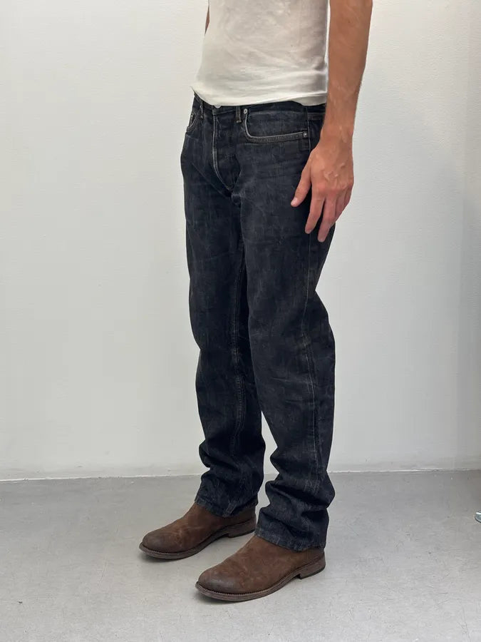 2000s Dior Raw Brut Denim Jeans  VDnxhnW 2