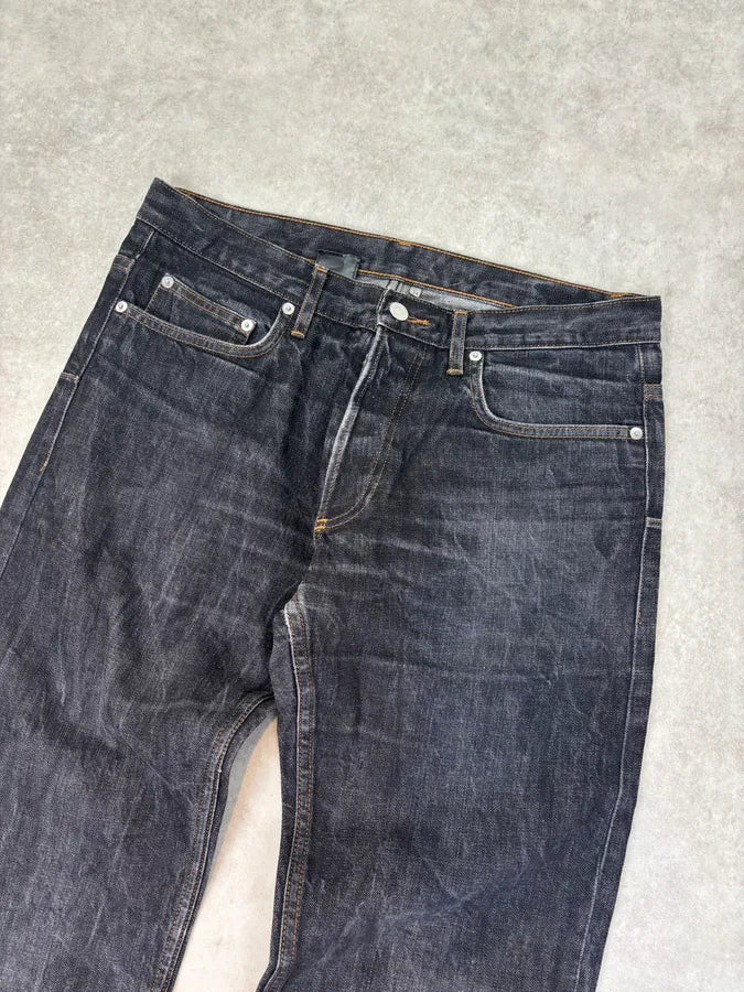 2000s Dior Raw Brut Denim Jeans  VDnxhnW 4