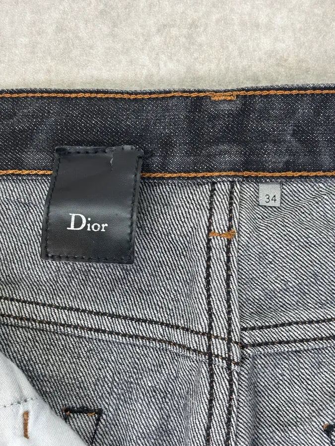 2000s Dior Raw Brut Denim Jeans  VDnxhnW 10