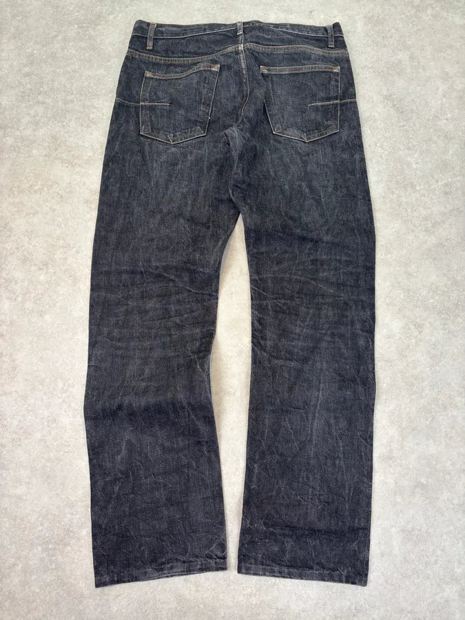 2000s Dior Raw Brut Denim Jeans  VDnxhnW 5