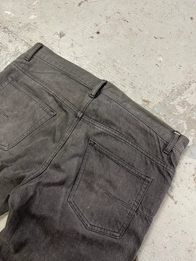 Dior Raw Grey Slim Jeans by Kris Van Assche BDvzLIz 7