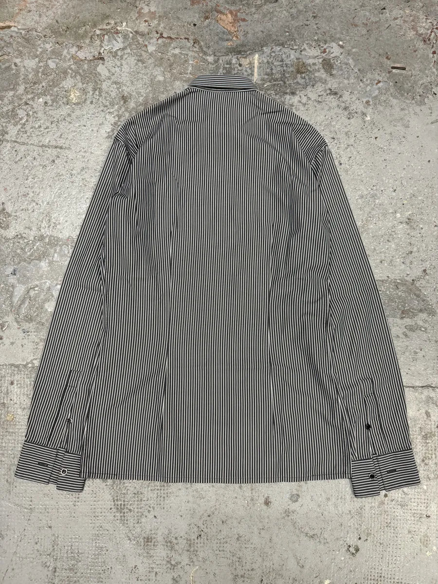 Dior Striped Black & White Premium Button-up Shirt ywZEHHg 6
