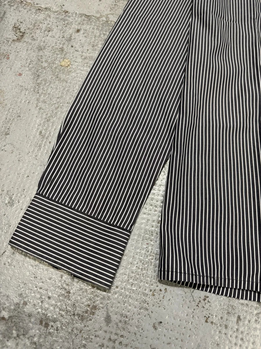 Dior Striped Black & White Premium Button-up Shirt ywZEHHg 9