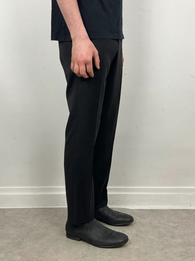 Dior Uniform Black Wool Classy Tailored Pants QJQYGiA 2
