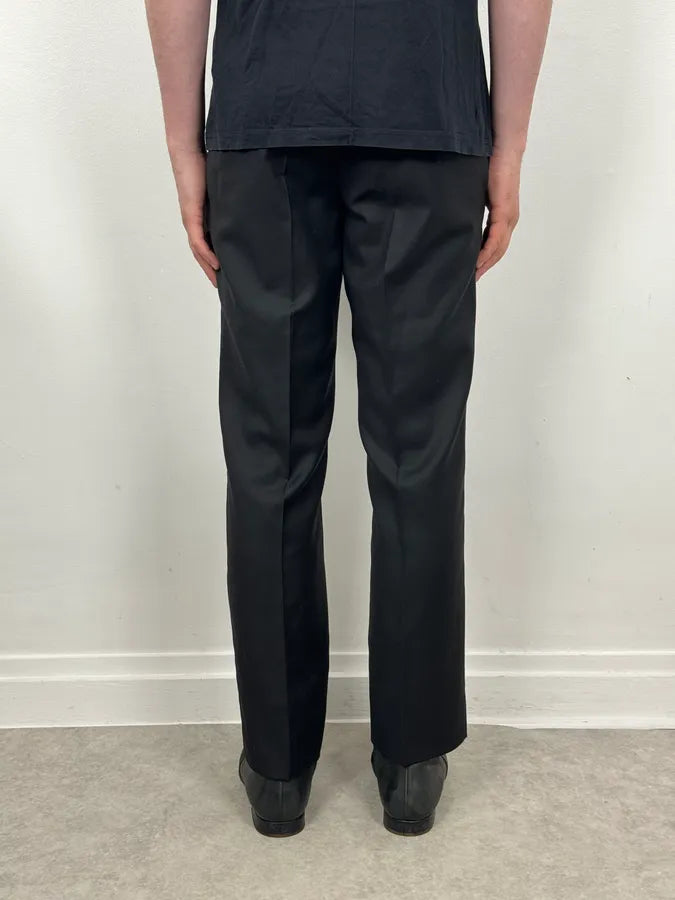 Dior Uniform Black Wool Classy Tailored Pants QJQYGiA 3