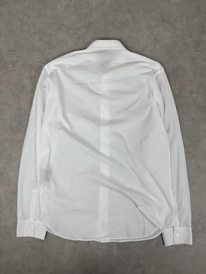 Dior White Classy Uniform Shirt zAkLCWt 5