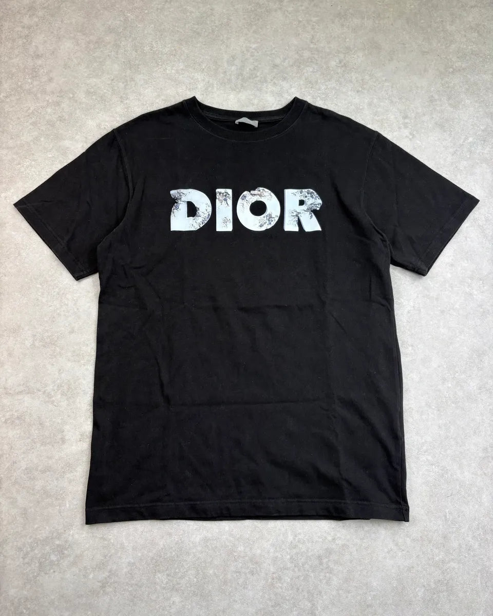 Dior x Daniel Arsham Crystal Eroded Black T-Shirt iOxrsha 0