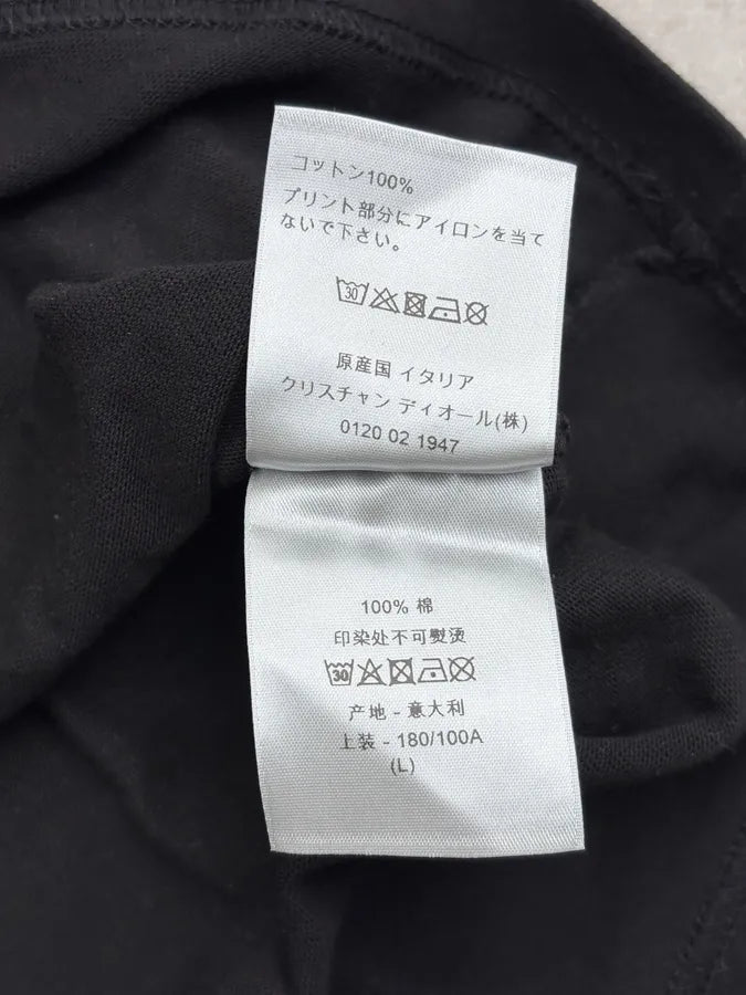 Dior x Daniel Arsham Crystal Eroded Black T-Shirt iOxrsha 9
